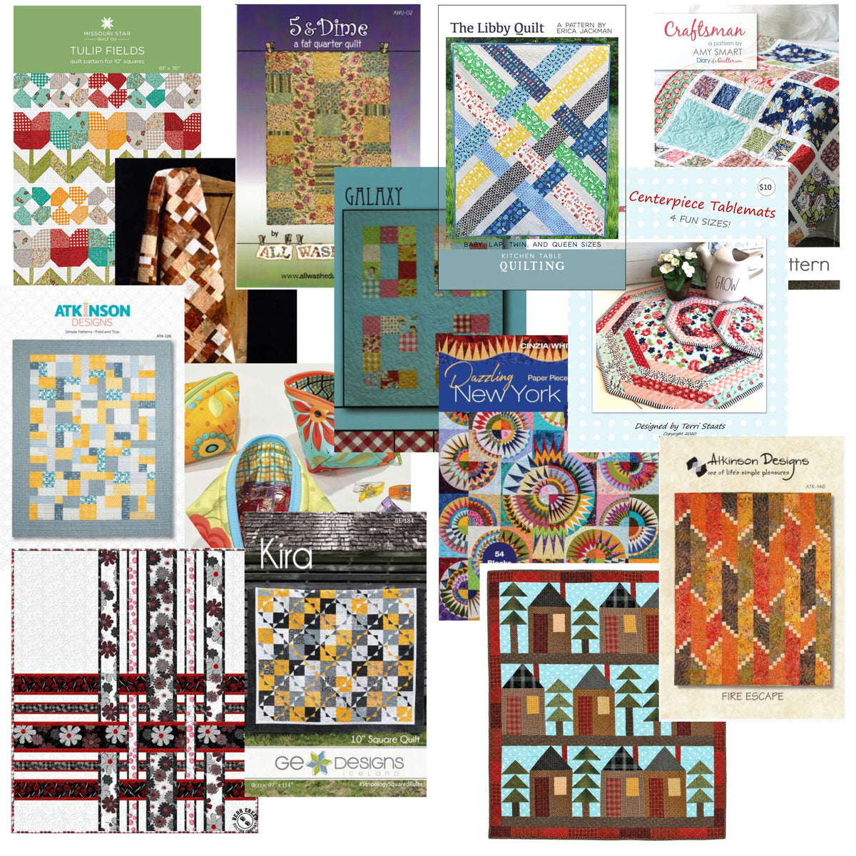 Favorite Patterns & Featured Fabrics – Affinity For Quilts, Inc.