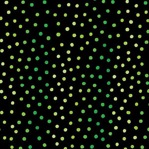 Benartex Fabrics Shamrocks & Shenanigans Lucky Dots Green 1470012