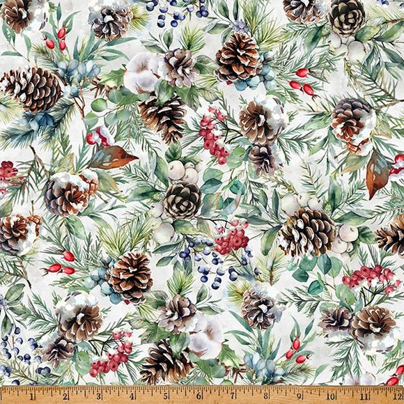 Hoffman Fabrics Winter Tales Frost W5390-113