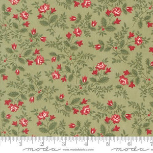 Moda Fabrics A Christmas Carol Sage 44358 14