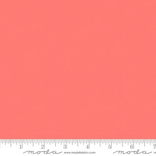 Moda Fabrics Bella Solids Salmon  9900 444