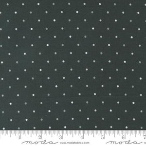 Moda Fabrics Magic Dots Charcoal  5230 36