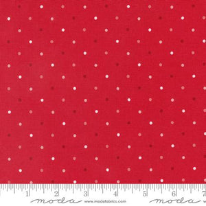 Moda Fabrics Magic Dots Strawberry  5230 32