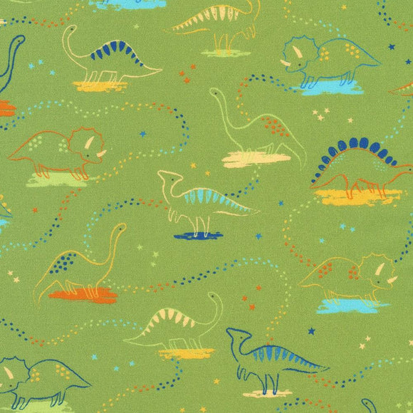 Robert Kaufman Fabrics Dino Darlings Fern SRKD-22508-30