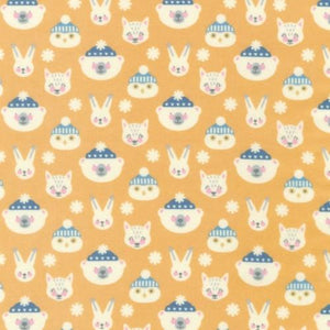 Robert Kaufman Fabrics Snow Snuggles Flannel Marigold  WELF-20964-129